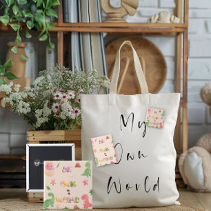 Vierkante button Leuke dinosaurus wereld