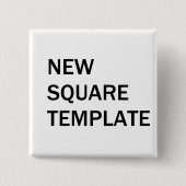 Vierkante Button Sjabloon (Voorkant)