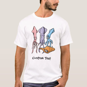 Vierkante Cartoons T-shirt
