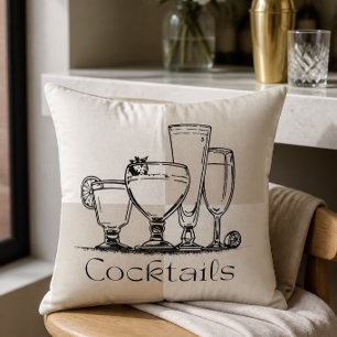 Vierkante Cocktails Kussen