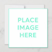 Vierkante dunne magnetische Kaart (Voorkant)