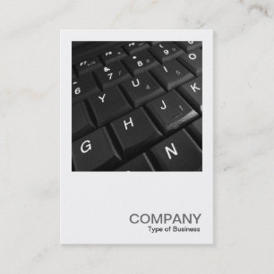 Vierkante foto 0311 - Notitieboek toetsenbord Visitekaartje