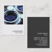 Vierkante foto 0538 - TLR-camera Visitekaartje (Voorkant / Achterkant)