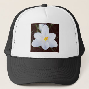 Vierkante foto - White Crocus Trucker Pet