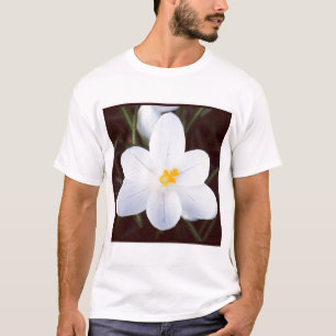 Vierkante foto - Witte krokus T-shirt
