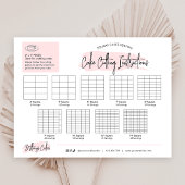 Vierkante hulpmiddelen om een bruidstaart te snijd