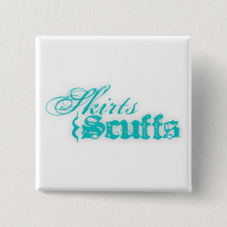 Vierkante knop vierkante button 5,1 cm