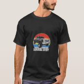Vierkante Lichaam Vrachtwagen Squarebody  Retro Cl T-shirt (Voorkant)