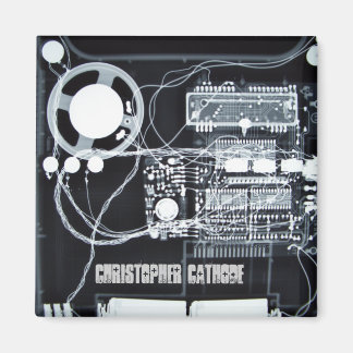 Vierkante magneet - Gepersonaliseerd