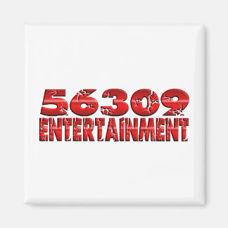 Vierkante magneet - Gepersonaliseerd