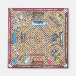 VIERKANTE MAGNEET VAN DINGEN OM TE DOEN IN WINSLOW