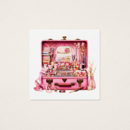 Vierkante naaiwerk of behuizing Kaart