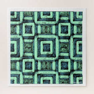 Vierkante Obsessie Legpuzzel