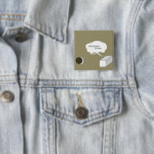 vierkante peug; ronde opening button 5,1 cm (In situ)