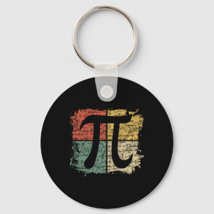Vierkante pi Symbool Gift Wiskunde Vergelijkingen Sleutelhanger