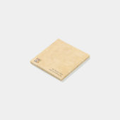 Vierkante Post-it® notes met Bedrijf Logo No Minim (Schuin)