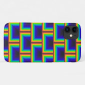 vierkante schalen met zonnespectrum Case-Mate iPhone case (Achterkant (horizontaal))