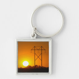 Vierkante Sleutelhanger