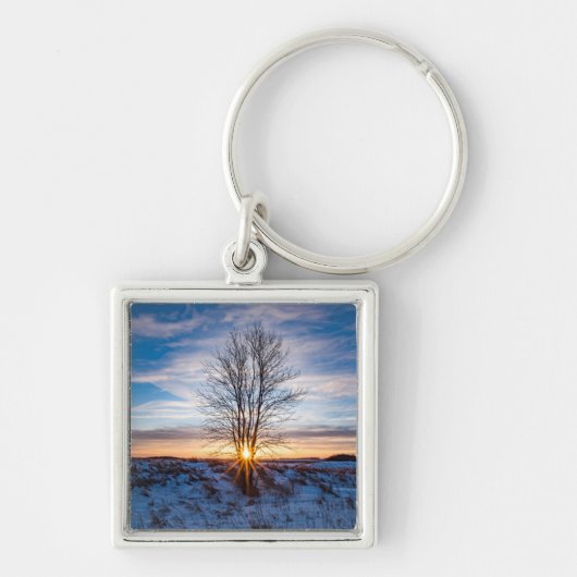 Vierkante Sleutelhanger (Voorkant)