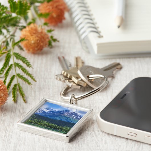 Vierkante Sleutelhanger (Zijkant)