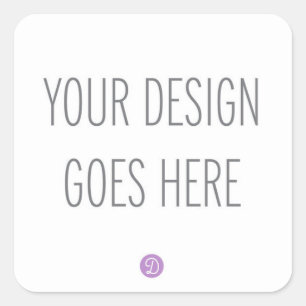 Vierkante stickers afdrukken (1,5 inch of 3 inch)