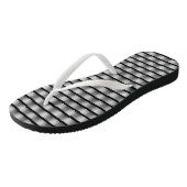 Vierkante stijl teenslippers (Schuin)
