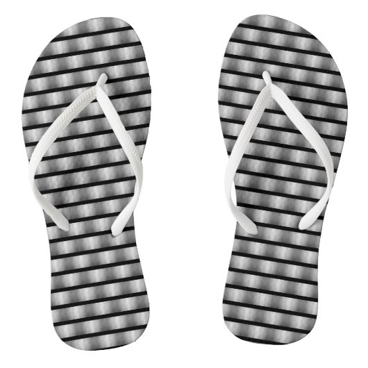 Vierkante stijl teenslippers (Voetbed)