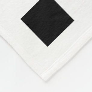Vierkante Tegels Design op fleece deken