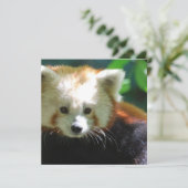 Vierkante uitnodiging - Gepersonaliseerd (Staand voorkant)