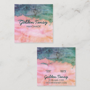  VIERKANTE VISITEKAARTJE