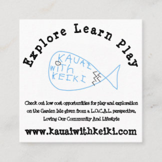 Vierkante Visitekaartjes