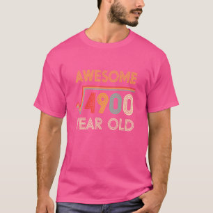 Vierkante wortel van 4900 70e geboortedag Wiskund T-shirt