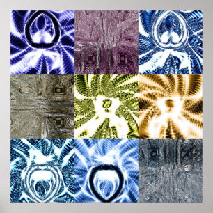 Vierkantjes 1 poster