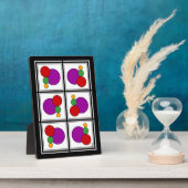 Vierkantjes en cirkels Abstract Fotoplaat (Zijkant)