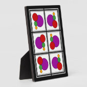 Vierkantjes en cirkels Abstract Fotoplaat (Zijkant)