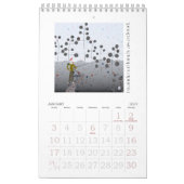 Vierkantjes en cirkels Kalender (Jan 2027)