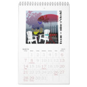 Vierkantjes en cirkels Kalender (Mar 2027)