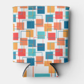 Vierkantjes en contouren blikjeskoeler (Voorkant)