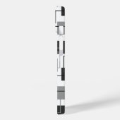 Vierkantjes en contouren Case-Mate iPhone case (Achterkant / Links)