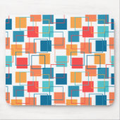 Vierkantjes en contouren muismat (Voorkant)