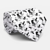 Vierkantjes en diamanten stropdas (Opgerold)