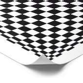 Vierkantjes in beweging 1 Poster (Hoek)