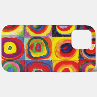 Vierkantjes met concentrische cirkels Hiroaki Taka iPhone 13 Pro Max Hoesje