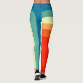 Vierkantjes van 1970 leggings (Achterkant)