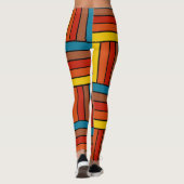 Vierkantjes van 1970 leggings (Achterkant)
