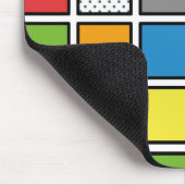 Vierkantjes voor stripstijl muismat (Hoek)