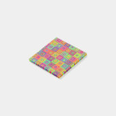 Vierkantjespatroon Post-it® Notes (Schuin)