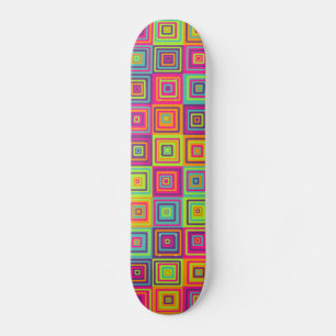 Vierkantjespatroon Skateboard
