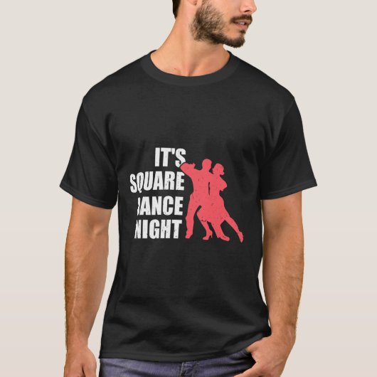 Vierkantsdansen  t-shirt (Voorkant)