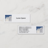 Vierkantsfoto - Cumulus Cloud Mini Visitekaartje (Voorkant / Achterkant)